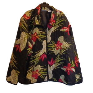 BLAIR TAPESTRY PATCHWORK,  SHELL 100%SILK, LINING 100% POLYESTER